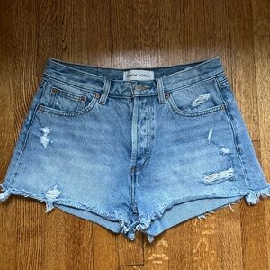 denim forum shorts